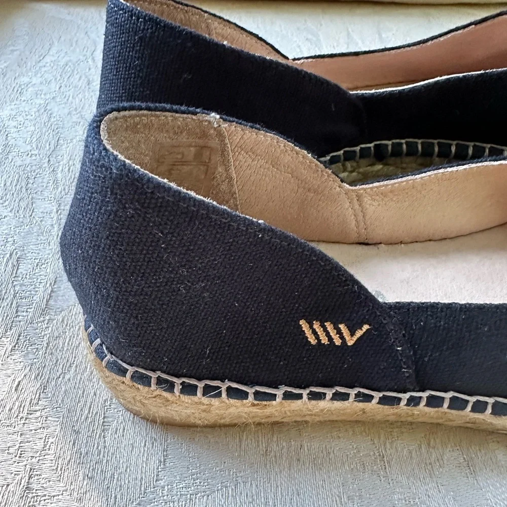 NWOT VISCATA BARCELONA ESPADRILLE ‎ Women's Black Espadrilles